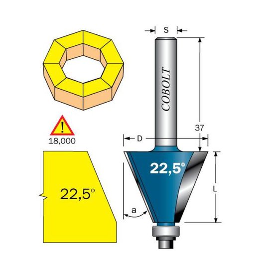 Cobolt 208-225B Fasfräs F=28
