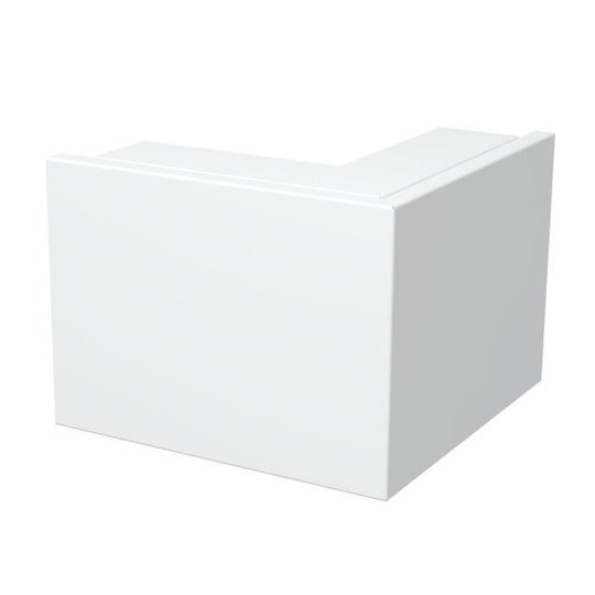 Obo Bettermann 6249582 Ytterhörn elförzinkad, polarvit 150 x 60 mm