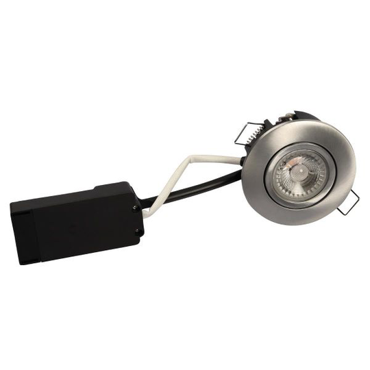 Scan Products Luna LP Downlight utomhus, 4000 K, 6,2 W Borstat stål