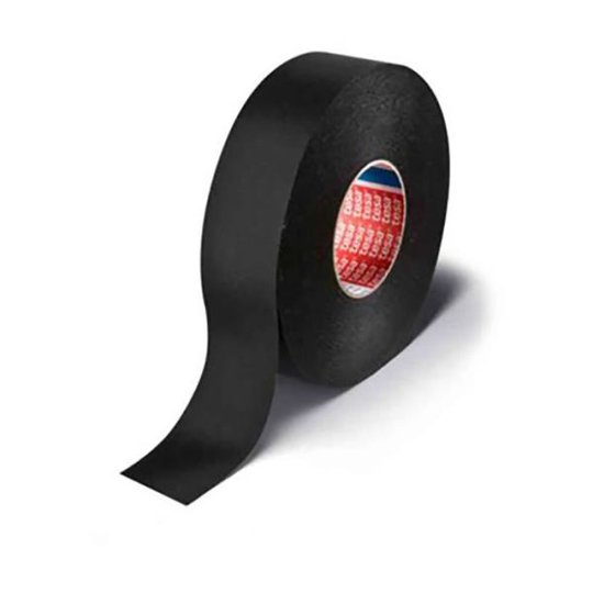 Tesa 51026 Kablagetejp svart, 25 m x 25 mm