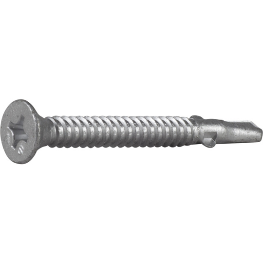 VINGSKRUV FÖRSÄNKT HUVUD PH3 BORRSPETS CORRSEAL 6,3X60MM | Beijerbygg Byggmaterial