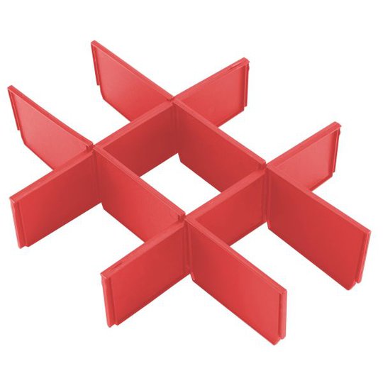 Milwaukee 4932479104 Avdelare till PACKOUT förvaringsbox med tre lådor