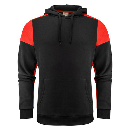 Printer Prime Hoodie Luvtröja Svart;Röd