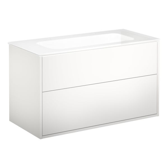 Gustavsberg Artic Kommod vit, 100 cm, utan tvättställ
