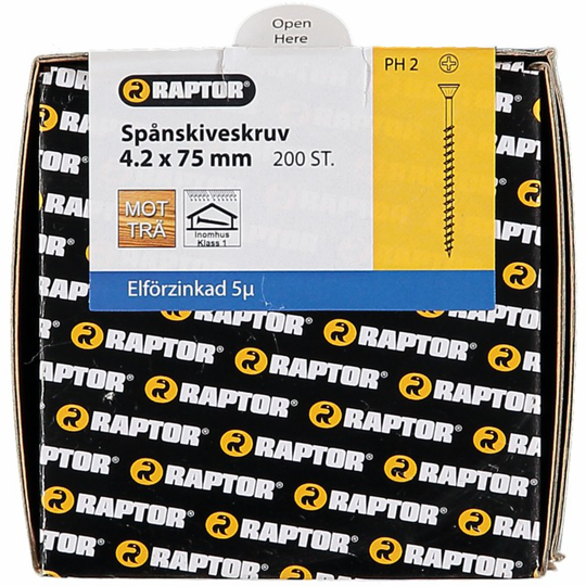 SPÅNSKIVESKRUV 4,2X75 FZB | Beijerbygg Byggmaterial