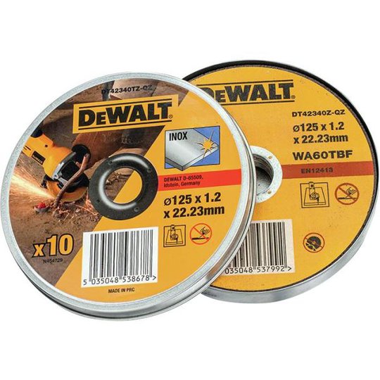Dewalt DT42340TZ Kapskiva fast cutting, 10-pack