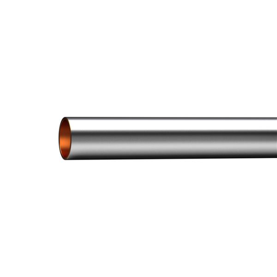 Trio Perfekta 8564122 Kopparrör förkromade, glödgade, 10 x 0,8 mm 1,2 m