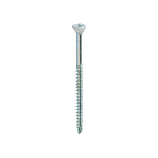 Grabber 166601 Sockelskruv 17JD-VIT, 3,8 x 42 mm, 100-pack