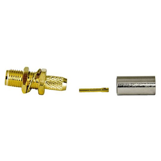 Televes 411611 Kontakt SMA-typ, för 50 ohm SMA-0, hona