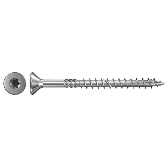 Fischer 669027 Träskruv utomhus, FPF-ST 5,0x40 mm, BZP 200-pack