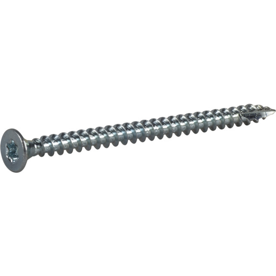 TRÄSKRUV FÖRSÄNKT HUVUD TX20 HELGÄNGAD FZB 4X60MM | Beijerbygg Byggmaterial