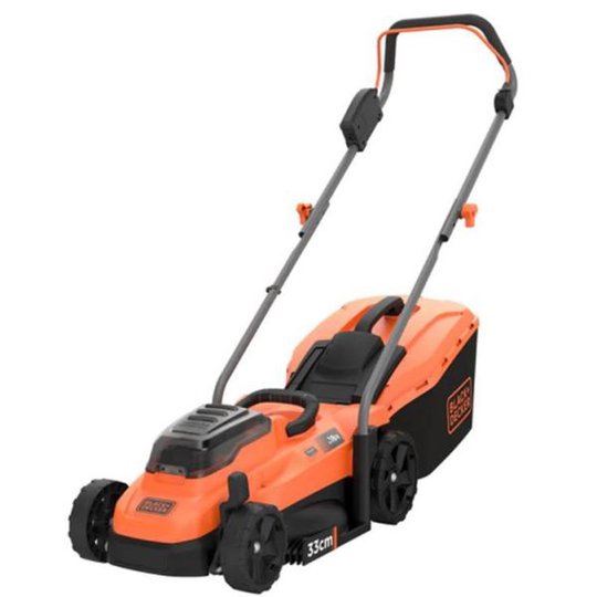 Black & Decker BCMW33184L2-QW Gräsklippare med 2 st 4,0 Ah-batterier och laddare