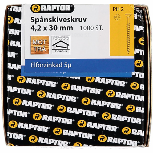 SPÅNSKIVESKRUV 4,2X30 FZB | Beijerbygg Byggmaterial