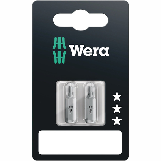 BITS PH3 WERA 25MM 2-PACK | Beijerbygg Byggmaterial