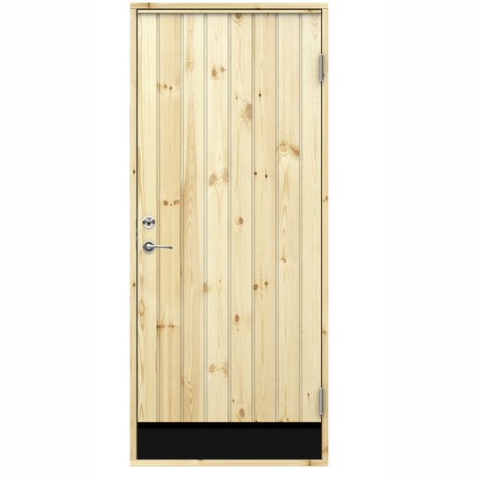 FÖRRÅDSDÖRR 10* 8X19 HÖGER RAK PANEL
