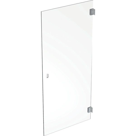 Ifö Showerama Art Duschdörr silver/klarglas, 2 m 900 x 2000 mm