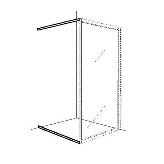 Ifö Solid SVGD N Golvlist 1200 mm Aluminium