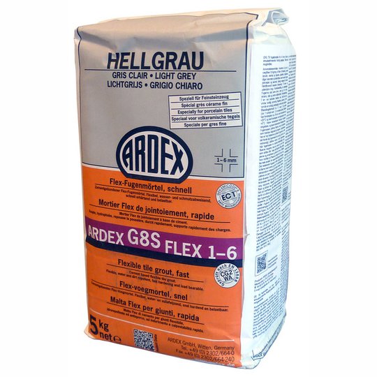 KAKELFOG G8S LJUSGRÅ 5KG