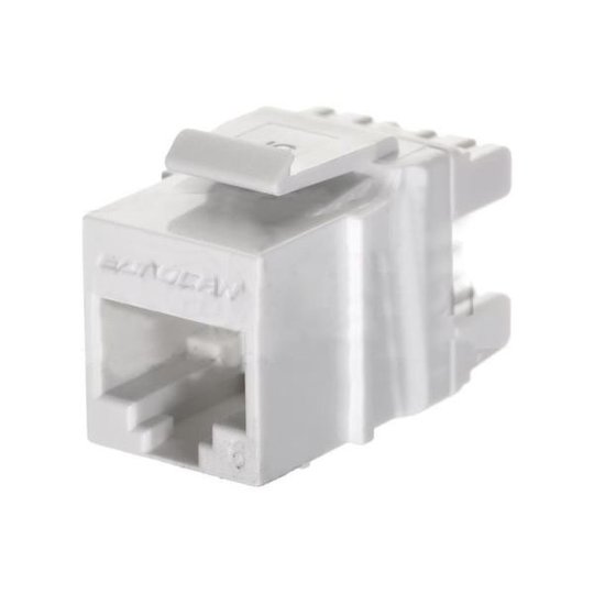 Eurolan 16B-U6-03WT Keystoneuttag Typ av kontakt: RJ45 8(4) Vit