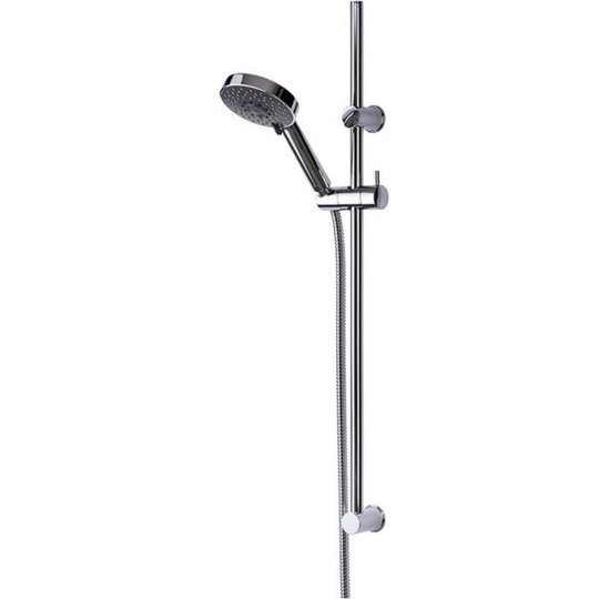 Adora Dominus Duschset Ø 115 mm, 5-strålig, krom, 1,75 m slang
