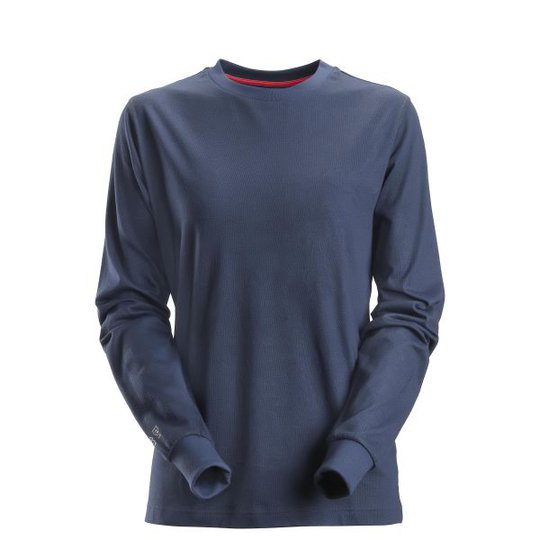 Snickers 2467 ProtecWork T-shirt långärmad, marinblå XS