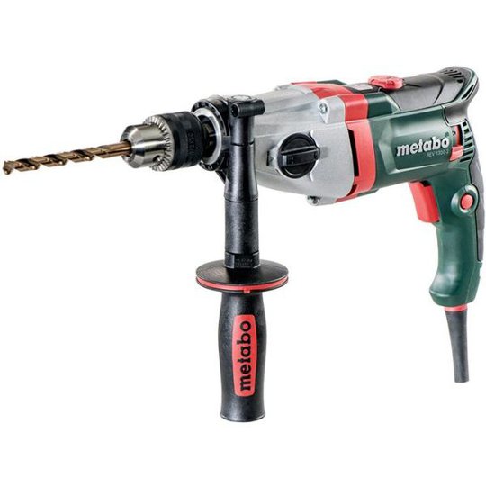 Metabo BEV 1300-2 Borrmaskin med kuggkranschuck, 1300 W