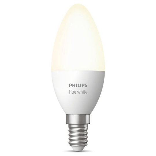 Philips Hue White LED-lampa 5.5W, E14, B39