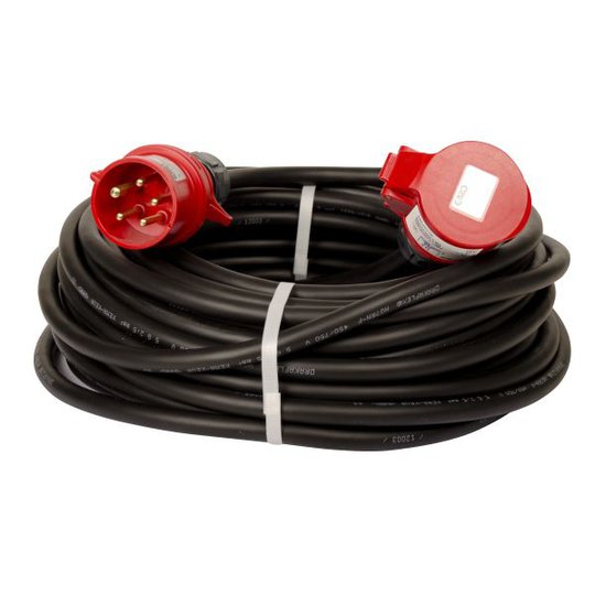 Gelia 010131-20 Skarvsladd 3-fas, 32A, RDOE 5G6 20 m