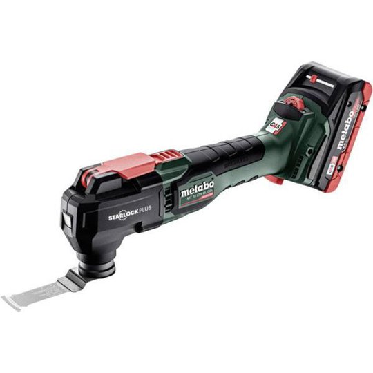 Metabo MT 18 LTX BL QSL Multiverktyg 2 st. Li-Power 4,0 Ah batterier