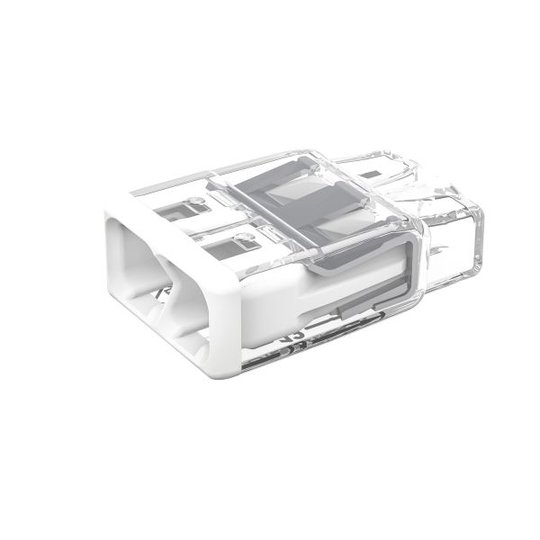 Wago 2773-402 Toppklämma 450 V 2-polig, vit, 120-pack