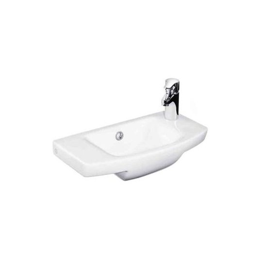 Gustavsberg Logic 5197 Tvättställ 500 x 270 mm, keramik Blandarhål höger