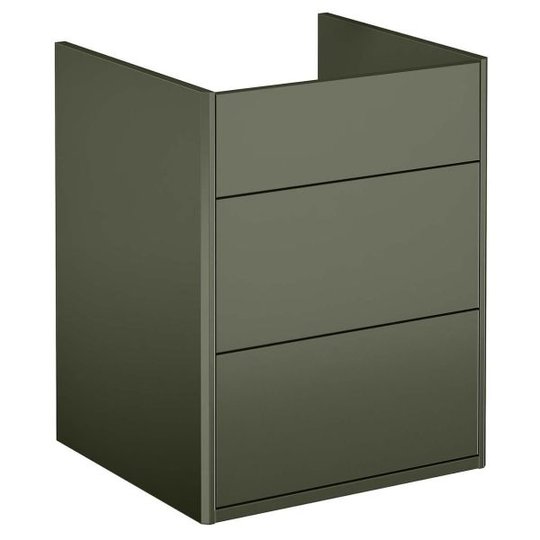 Gustavsberg Graphic Kommod grön, 45 cm Utan tvättställ