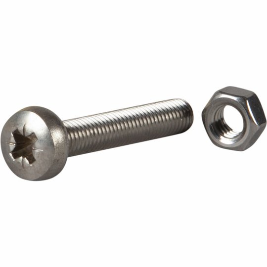 MASKINSKRUV MCS A4 M5X30MM 4ST