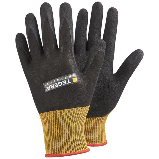Tegera 8801 Montagehandske Nitrilfoam/DMF-fri PU Strl 6