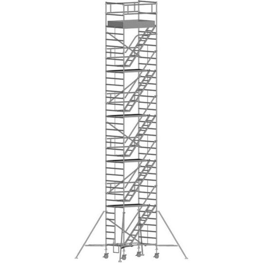 Zarges Z600 Trappställning 1,35x2,50x10,30 meter