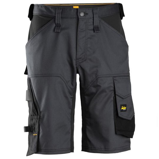 Snickers 6153 AllroundWork Shorts stålgrå/svart 44