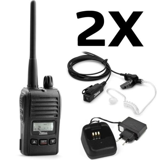 Zodiac Freetalk Mini Komradiopaket 2 enheter med laddare