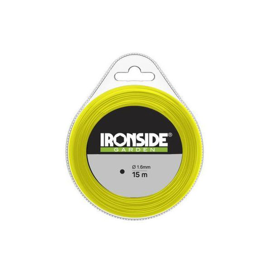 Ironside 500359 Trimmertråd 15 m 1,6 mm