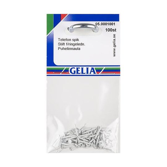 Gelia 050001001 Spik till EKUA, 100-pack