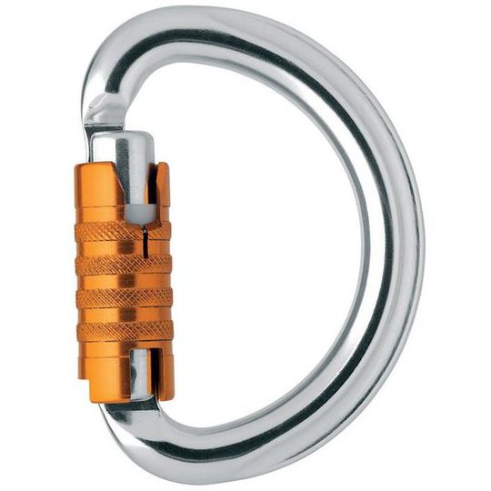 Petzl Omni Triact autolock Karbin Blank/Orange
