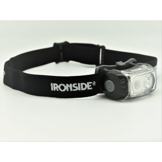 Ironside 400037 Pannlampa 200 lm, med hjälmfäste