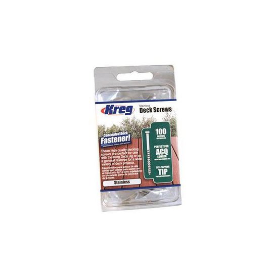 Kreg SDK-C2SS-100 Skruv 51 mm, rostfri 100-pack