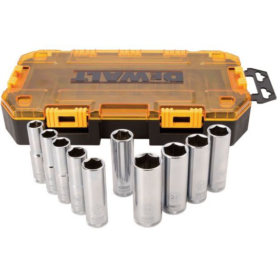 Dewalt DWMT73815-0 Hylssats 10 delar