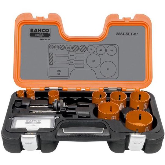Bahco 3834-SET-87 Hålsågsats