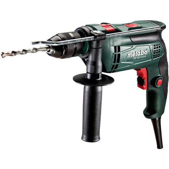 Metabo SBE 650 Impuls Slagborrmaskin med snabbchuck, 650 W
