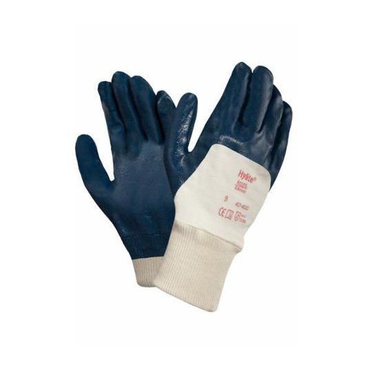Ansell HyLite 47-400 Arbetshandske Nitril/Bomull Strl 8