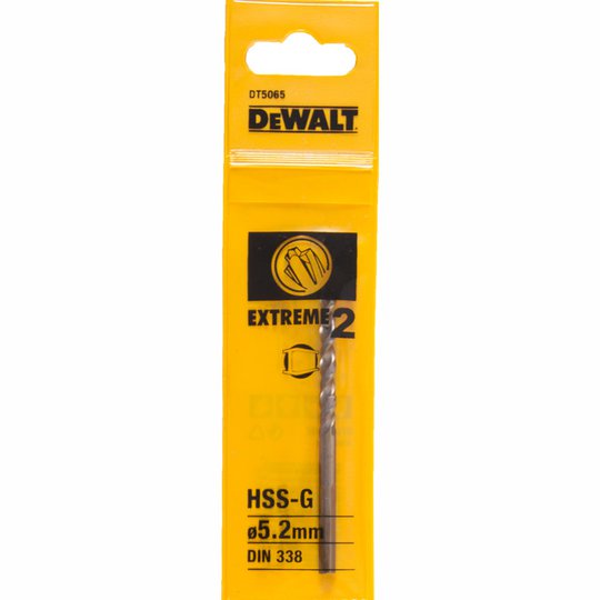 BORR HSS EXT2 5,2MM 1-PACK DT5065