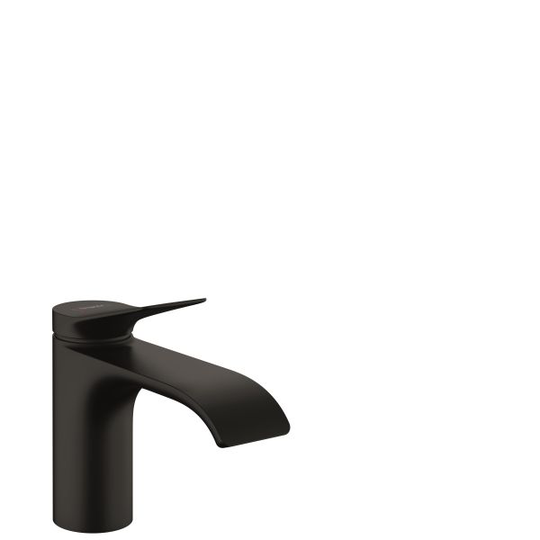 Hansgrohe Vivenis 80 Tvättställsblandare utan bottenventil Svart
