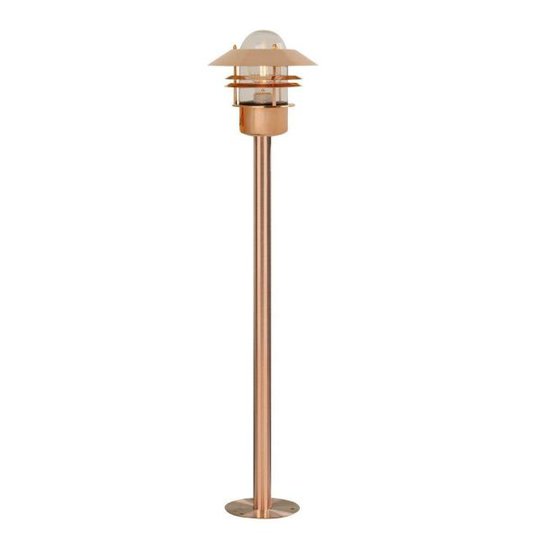 Nordlux BLOKHUS 25078030 Pollare IP54, E27 Koppar