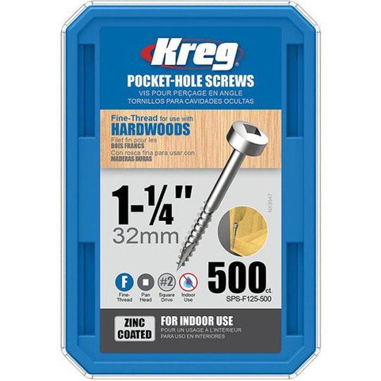 Kreg SPS-F125-500 Skruv 32 mm 500-pack